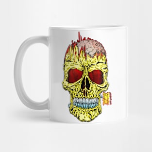 Calavera Open with Brains by Hard Grafixs© Mug